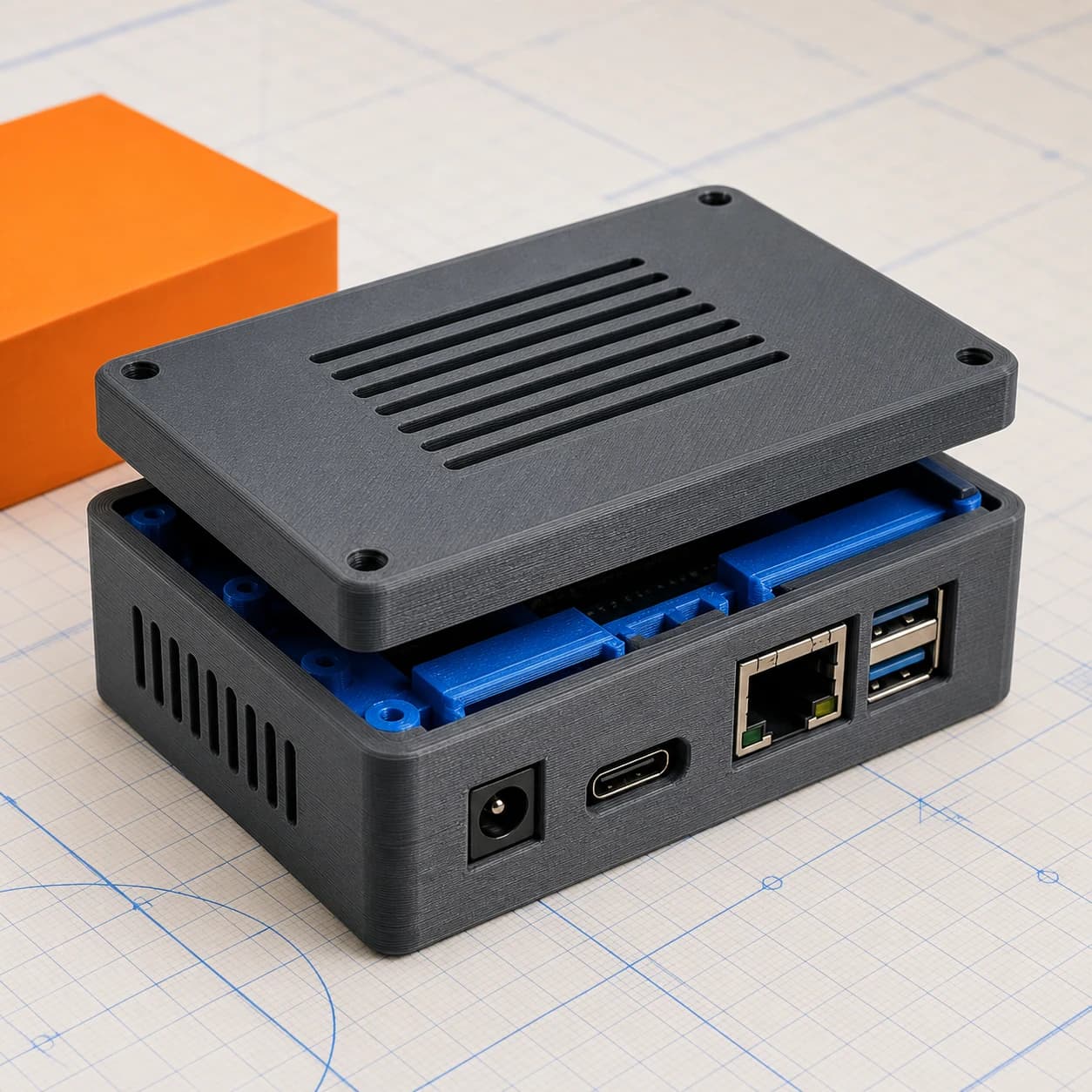 Корпус электроники Prototype Box, изделие 3D-печати