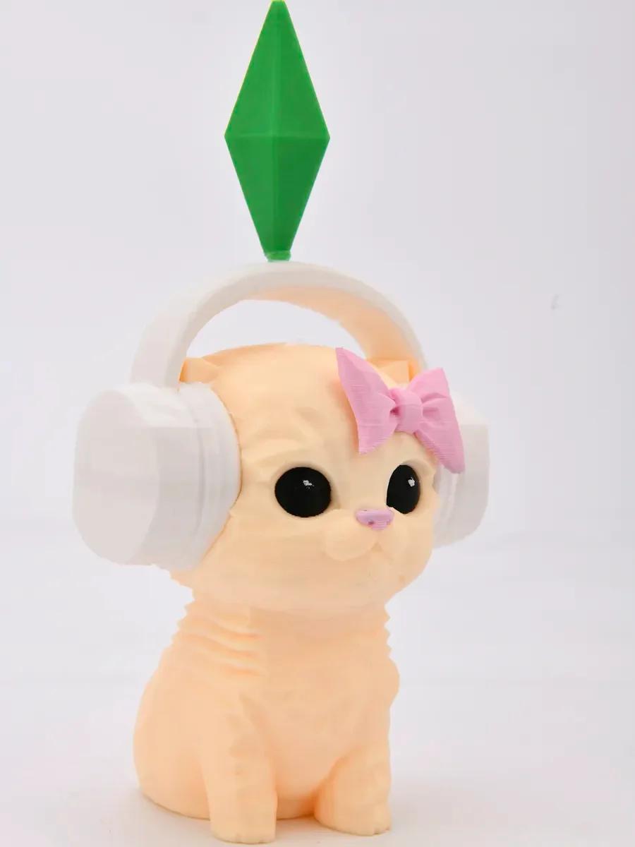 Декоративная 3D-лампа Aurora Layer Lamp в песочном цвете